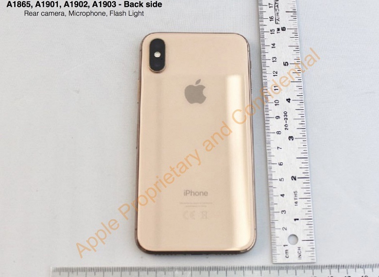 Фото дня: смартфон iPhone X в золотом цвете - 2