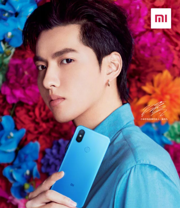 Первое рекламное изображение смартфона Xiaomi Mi 6X позволяет оценить новый фирменный цвет - 1
