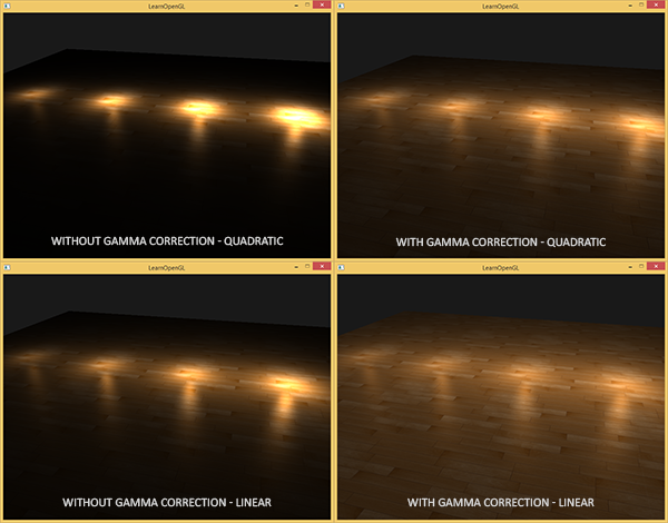 Learn OpenGL. Урок 5.2 — Гамма-коррекция - 6