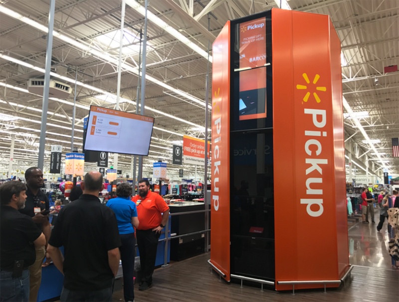 Walmart будет устанавливать в супермаркетах автоматы для выдачи онлайн-покупок - 1