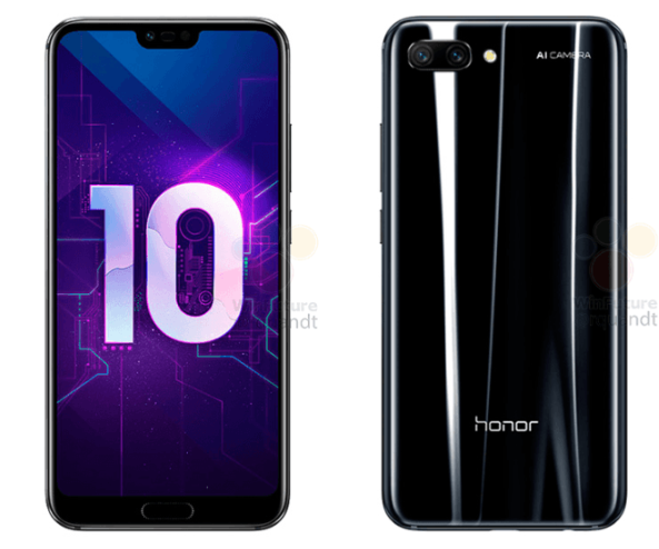 Появились качественные изображения смартфона Honor 10 - 3