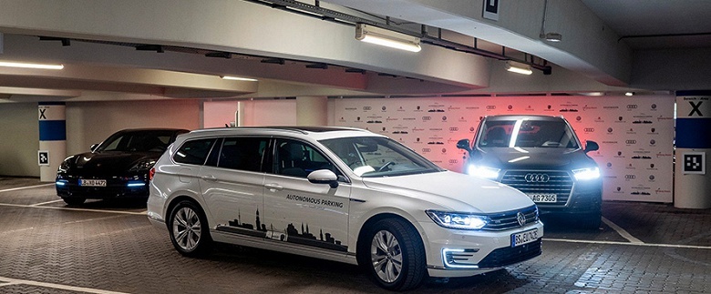 Volkswagen AG в начале следующего десятилетия предложит в своих автомобилях функцию беспилотной парковки - 1