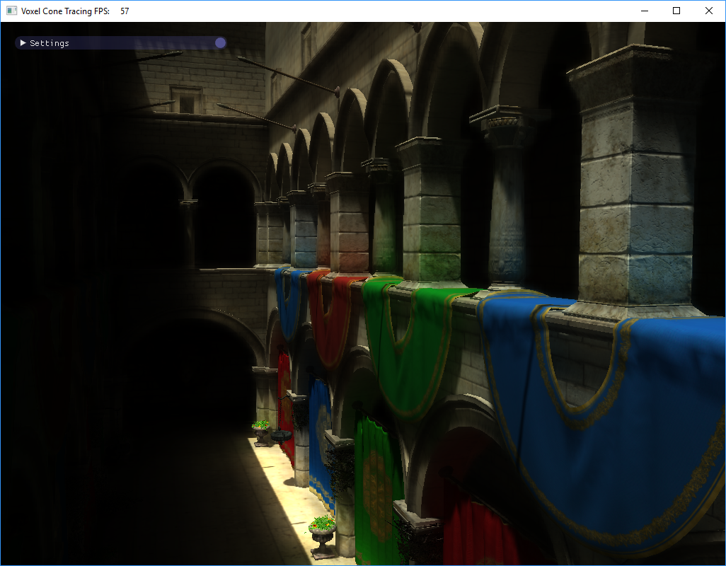 Глобальное освещение с использованием трассировки вокселей конусами - 8 Глобальное освещение с использованием трассировки вокселей конусами - 8