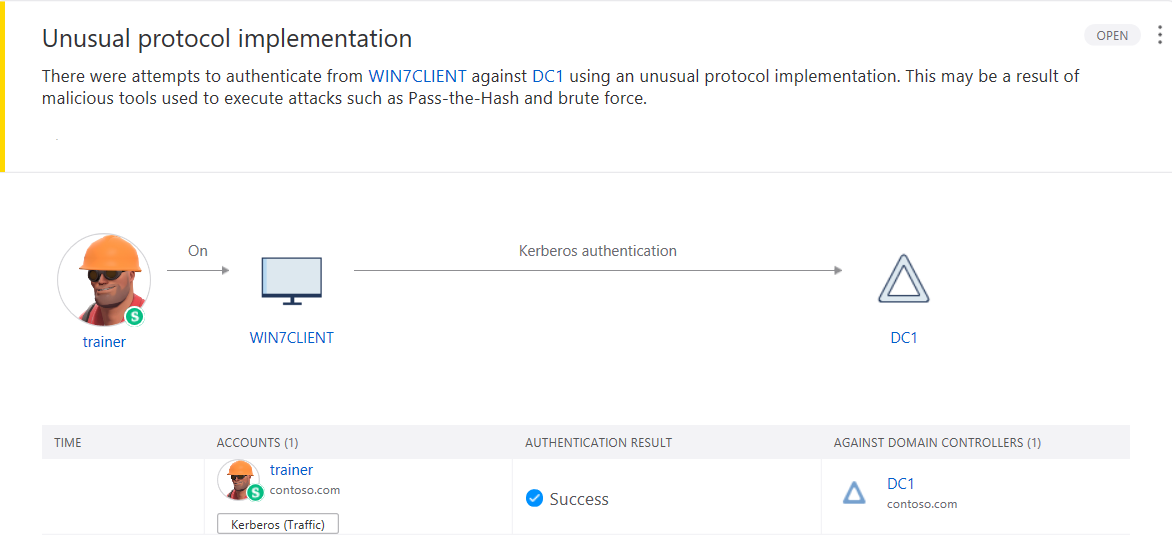 Обнаружение атак на Active Directory с помощью Azure - 10