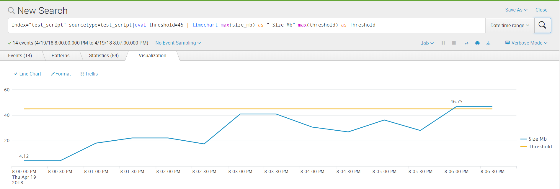 Splunk Scripted Input. Или как использовать скрипты для получения данных о работе систем и анализировать их в Splunk - 3