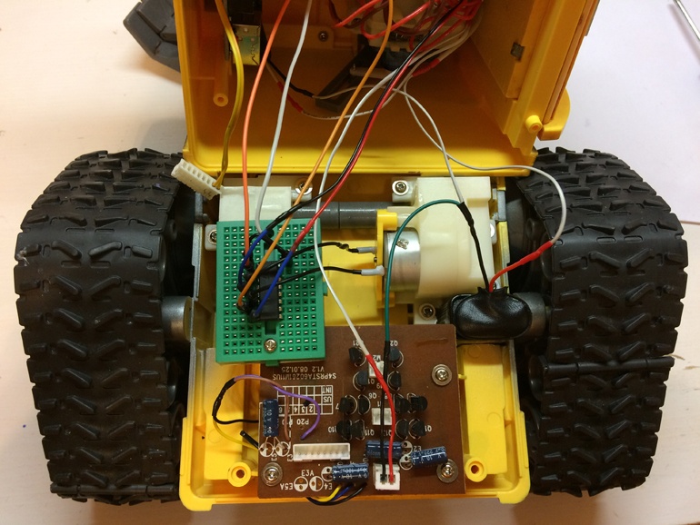 WALL-E на базе Arduino UNO c управлением по Bluetooth - 11
