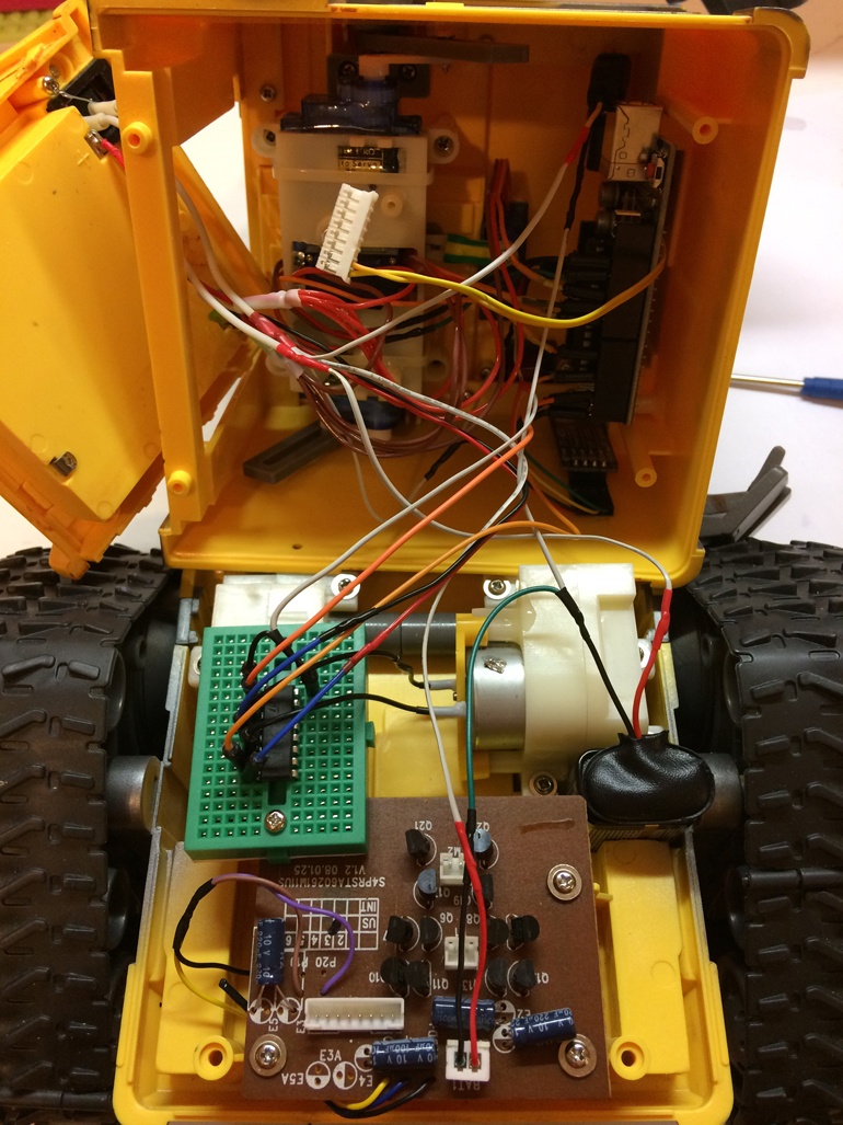 WALL-E на базе Arduino UNO c управлением по Bluetooth - 13 WALL-E на базе Arduino UNO c управлением по Bluetooth - 13