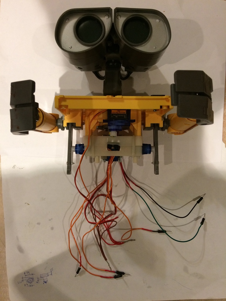 WALL-E на базе Arduino UNO c управлением по Bluetooth - 18