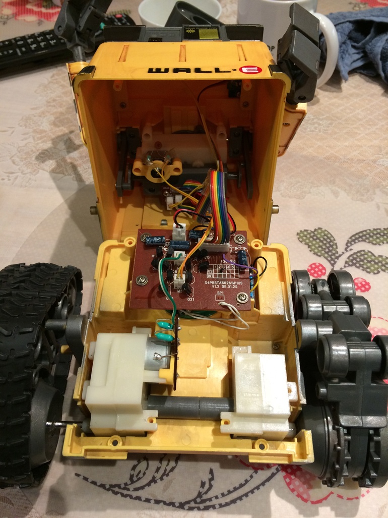 WALL-E на базе Arduino UNO c управлением по Bluetooth - 5