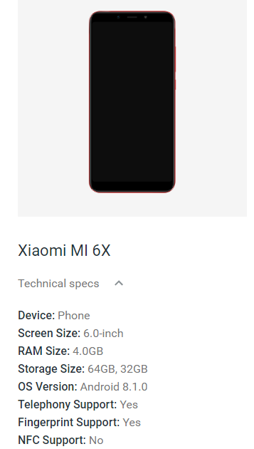 Смартфон Xiaomi Mi 6X обойдётся покупателям в 285 либо 315 долларов - 2