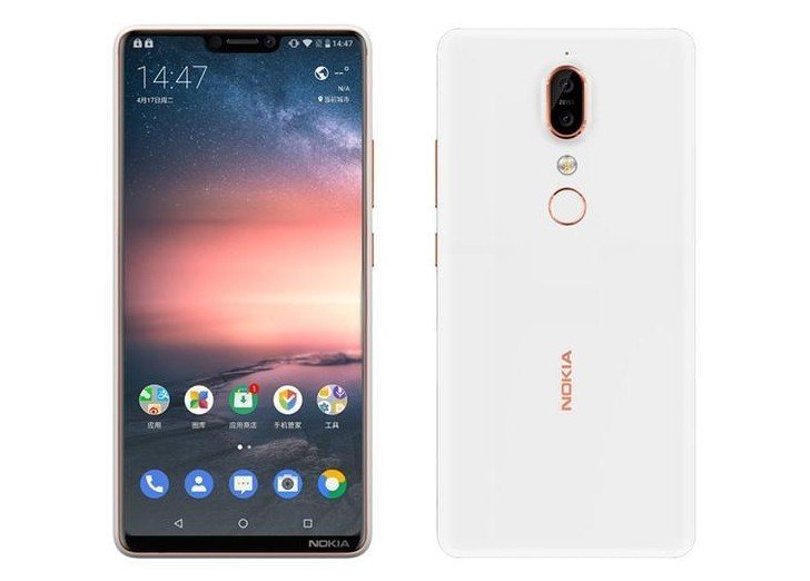 Первое изображение смартфона Nokia X6 демонстрирует наличие выреза вверху экрана - 1