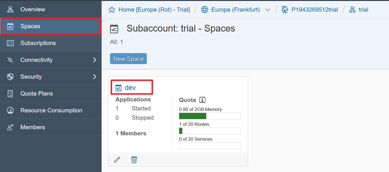 Руководство по разработке облачных приложений с помощью SAP Cloud Platform и Cloud Foundry - 20