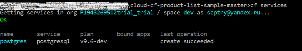 Руководство по разработке облачных приложений с помощью SAP Cloud Platform и Cloud Foundry - 24