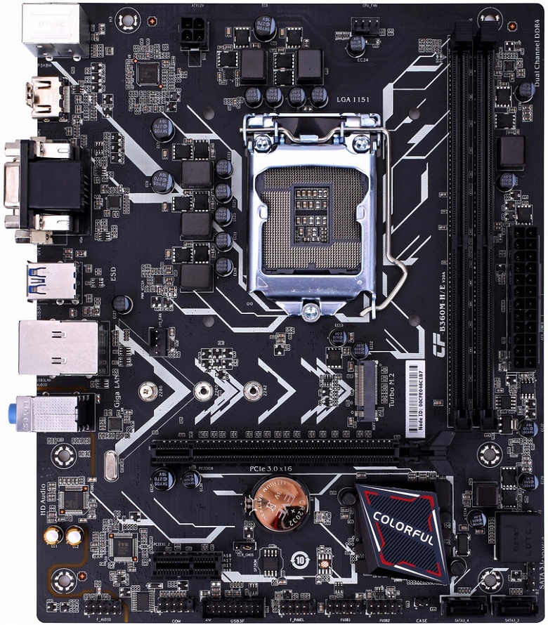 Colorful анонсирует системные платы Battle Axe C.B360M-HD Pro V20 и C.H310-K Pro V20 - 1 Colorful анонсирует системные платы Battle Axe C.B360M-HD Pro V20 и C.H310-K Pro V20