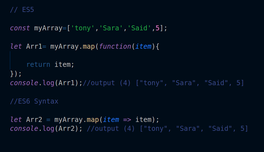 JavaScript ES6: пишем меньше — делаем больше - 6