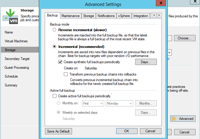 Veeam Backup & Replication: 10 рекомендаций для начинающих - 2 Veeam Backup & Replication: 10 рекомендаций для начинающих - 2