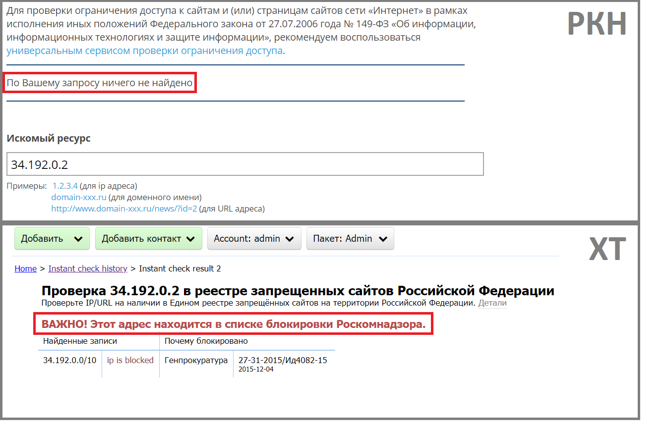 Как убедиться, что мой сайт не заблокирован РКН - 2