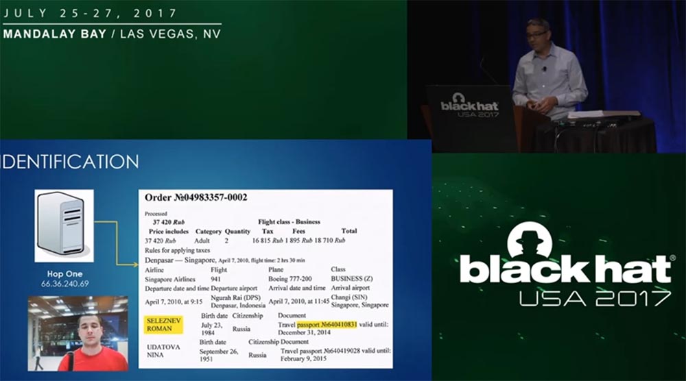 Конференция BLACK HAT USA. «Как федералы поймали русского мега-кардера Романа Селезнёва» - 14