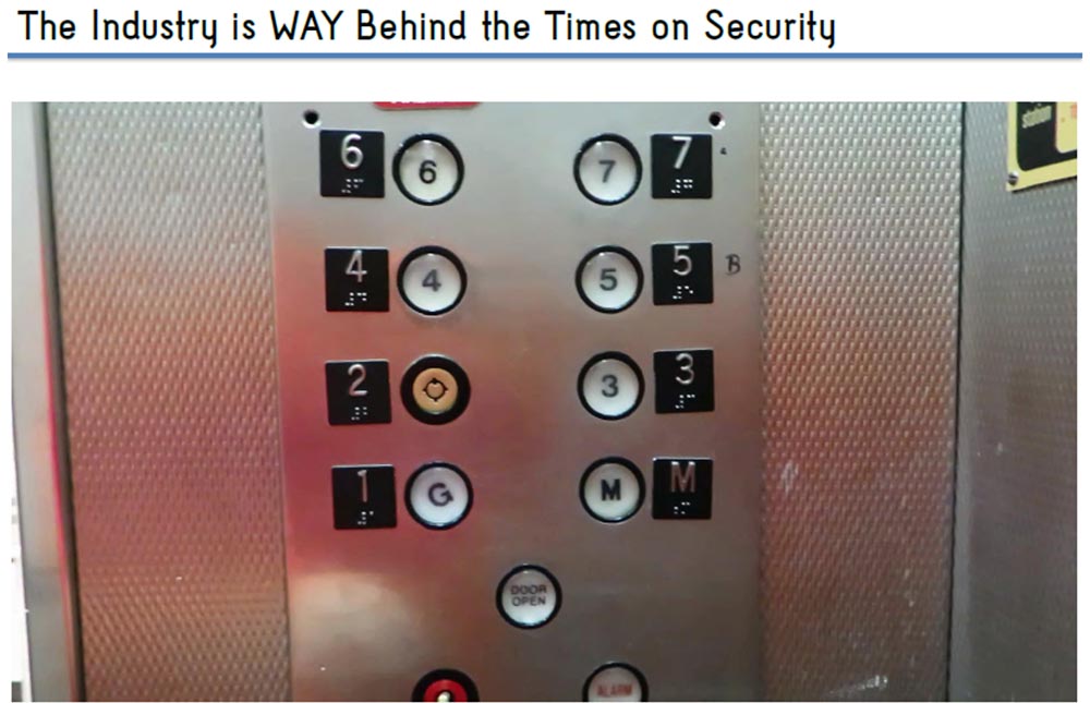 Конференция HOPE X. «Взлом лифта: от подвала до пентхауза». Часть 2. «Системы безопасности» - 1