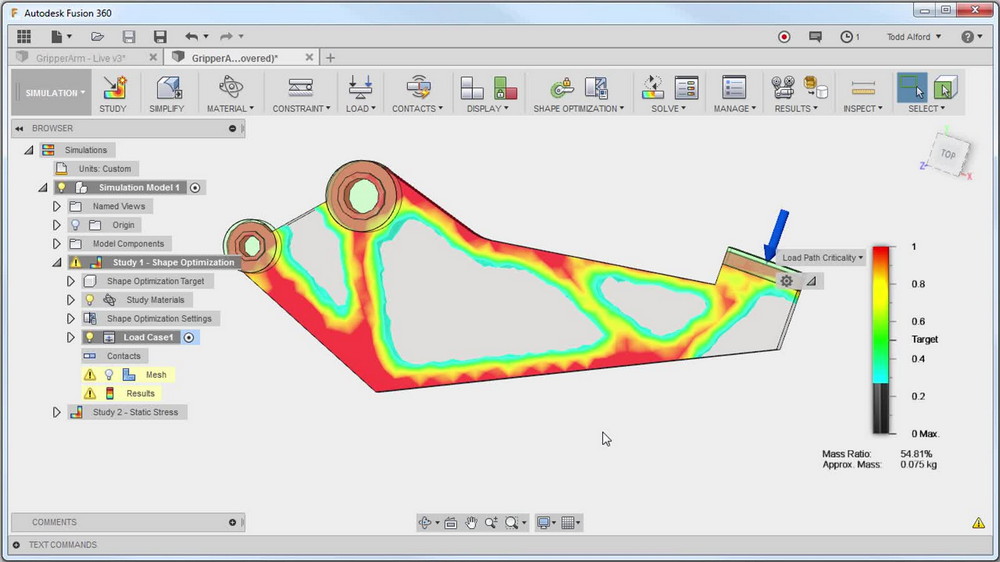 Обзор софта для топологической оптимизации и бионического дизайна - 11