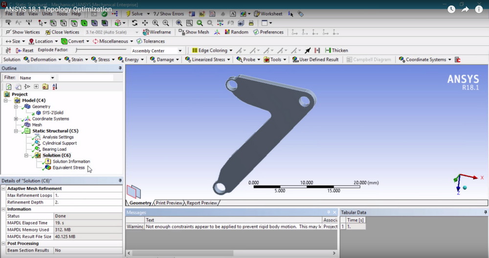 Обзор софта для топологической оптимизации и бионического дизайна - 12