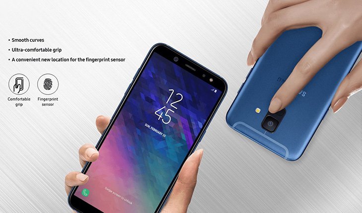 Samsung Galaxy A6 и A6+: официальные изображения