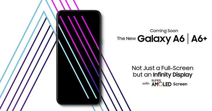 Samsung Galaxy A6 и A6+: официальные изображения