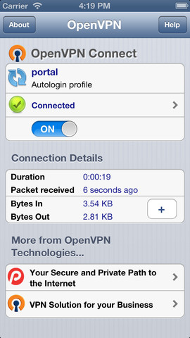 OpenVPN iOS