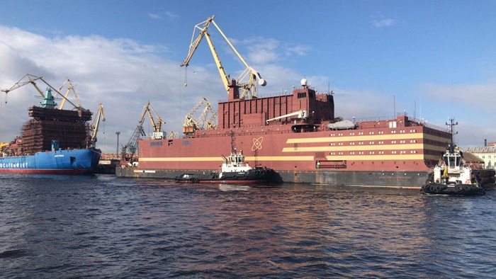 В России закончили строительство плавучей АЭС «Академик Ломоносов» - 2