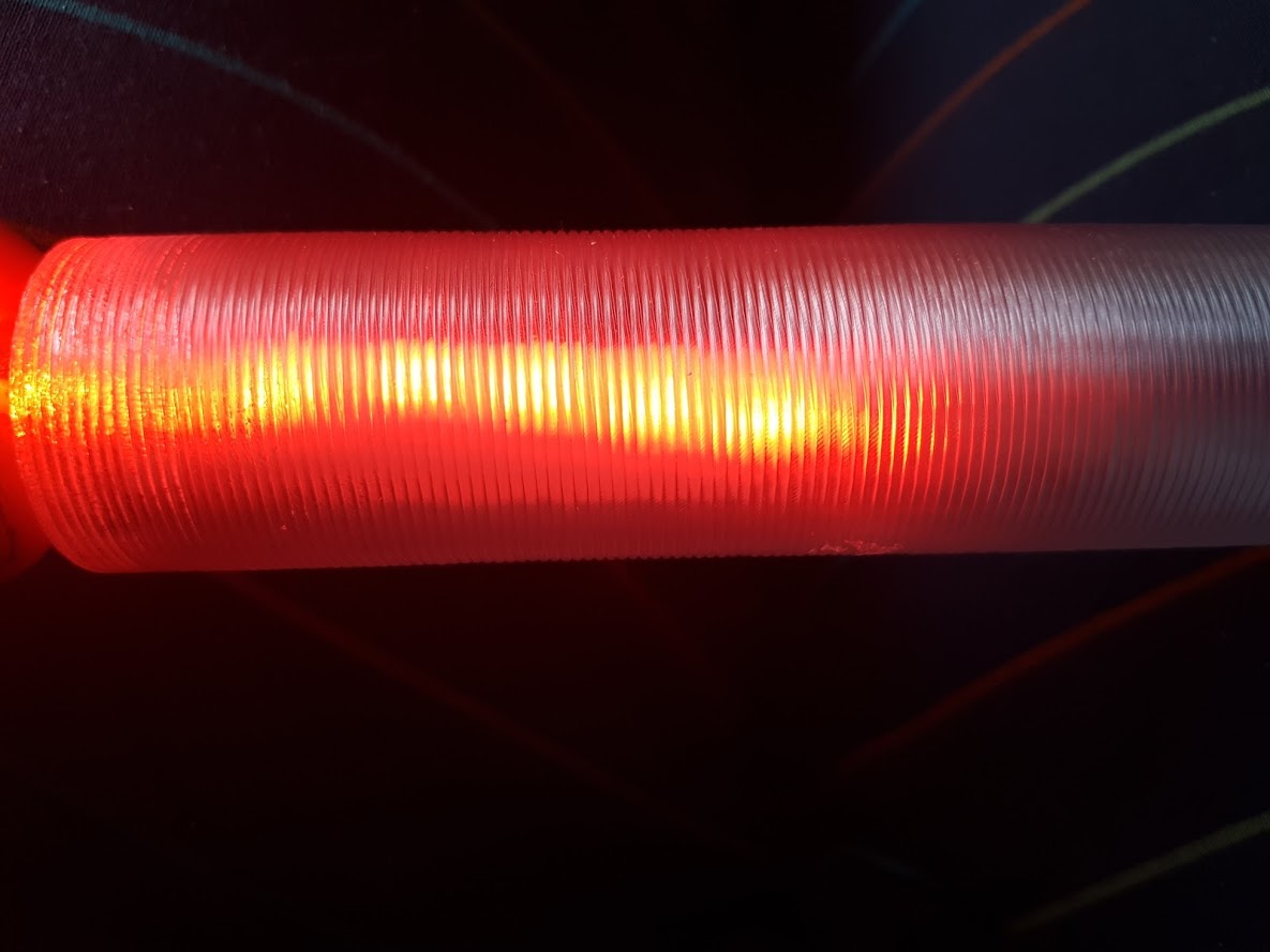 Световой меч своими руками или выбор прозрачного пластика для 3D-печати - 25 Световой меч своими руками или выбор прозрачного пластика для 3D-печати - 25