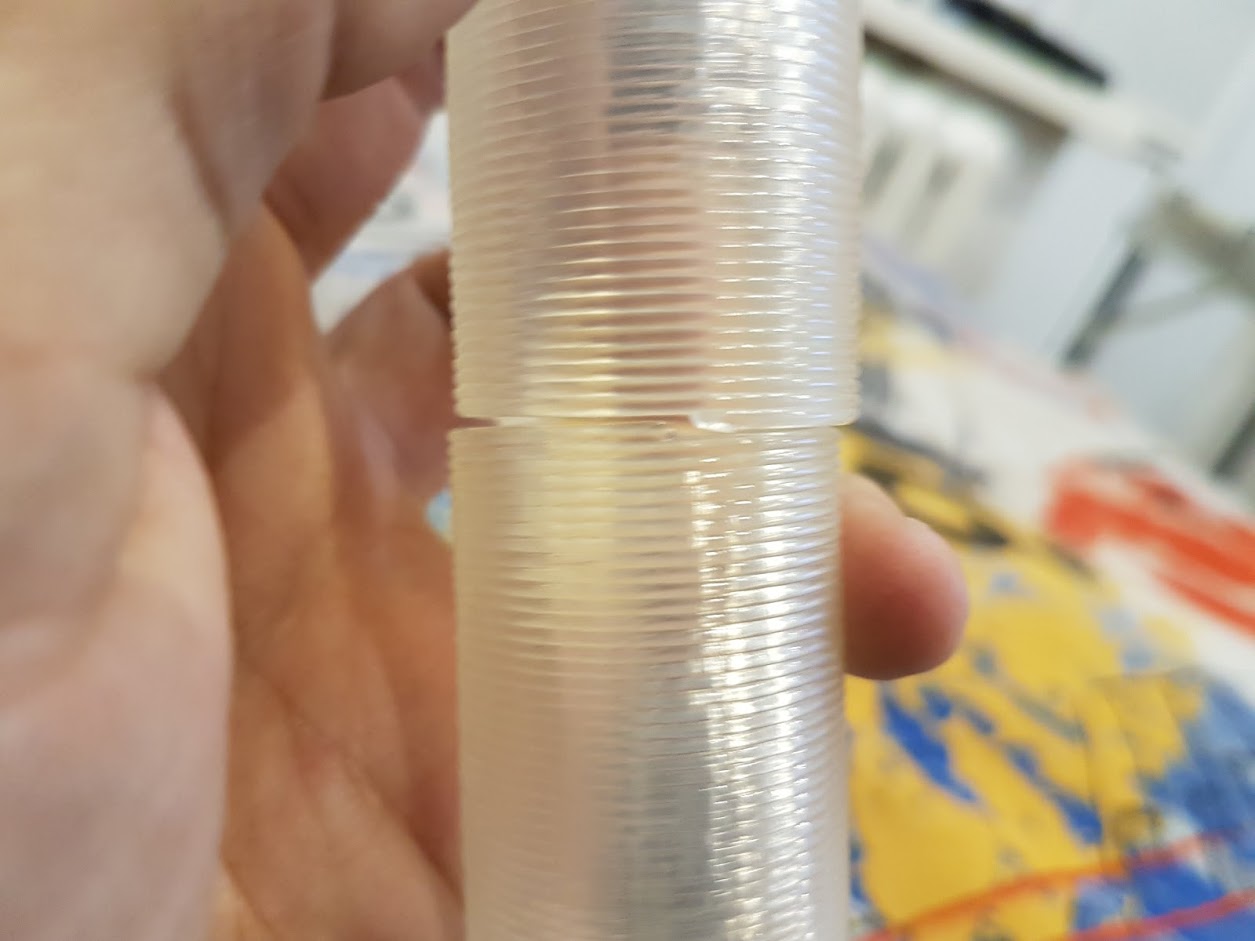 Световой меч своими руками или выбор прозрачного пластика для 3D-печати - 6 Световой меч своими руками или выбор прозрачного пластика для 3D-печати - 6