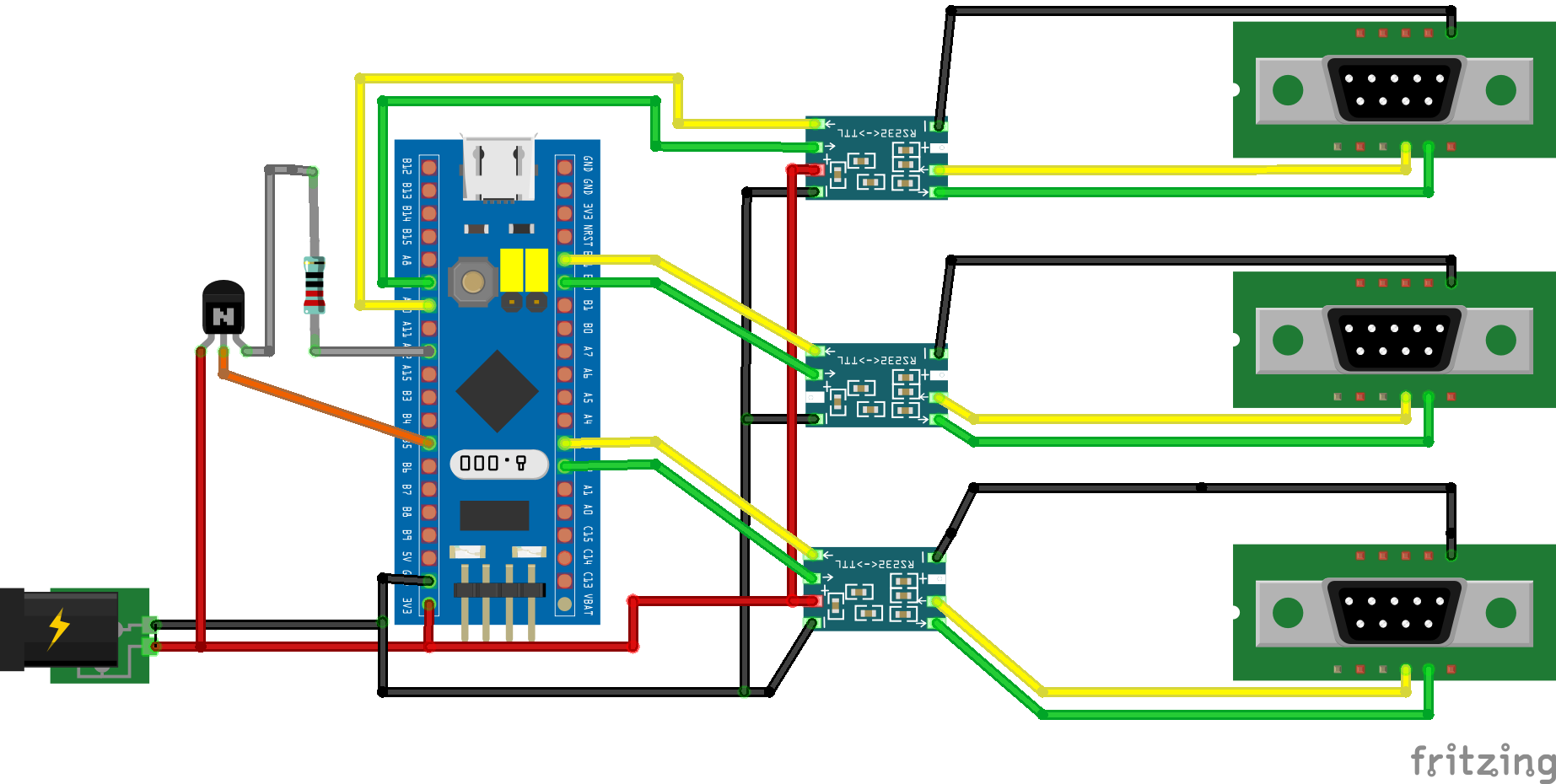 Как подключить кучу старого RS232 оборудования по USB без регистрации и sms (STM32 + USB-HID) - 6