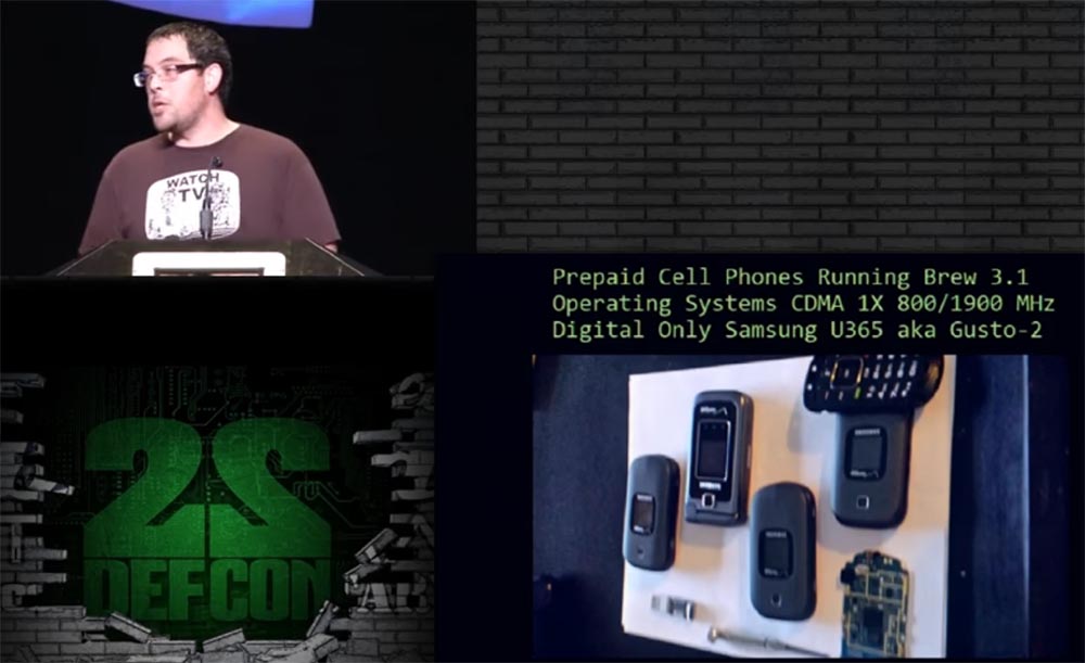 Конференция DEFCON 22. «DDOS атака сотовым телефоном за $2 в день: 70 звонков в минуту». Вестон Хеккер - 9 Конференция DEFCON 22. «DDOS атака сотовым телефоном за $2 в день: 70 звонков в минуту». Вестон Хеккер - 9