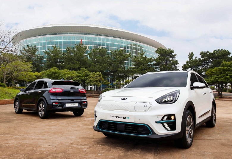 Электромобиль Kia Niro получил запас хода 450 км