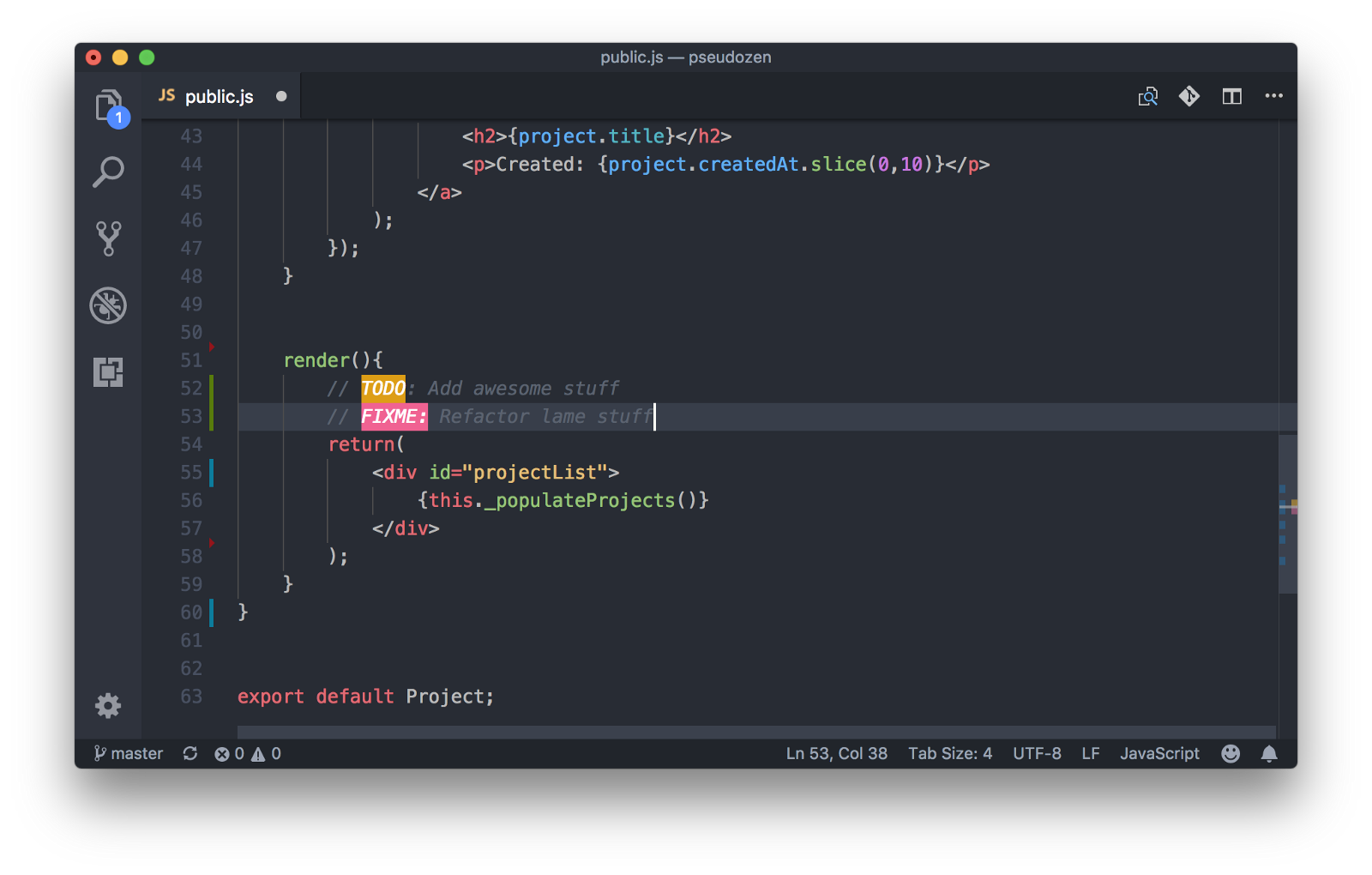 Расширения для VS Code и программирование на JavaScript - 5