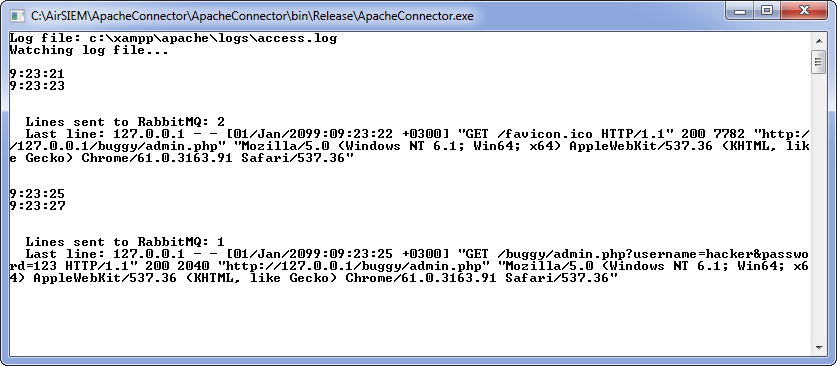 Проверка ApacheConnector