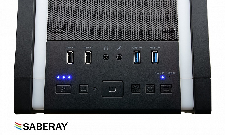 Корпус для ПК Enermax Saberay рассчитан на платы типоразмера ATX, microATX и mini-ITX