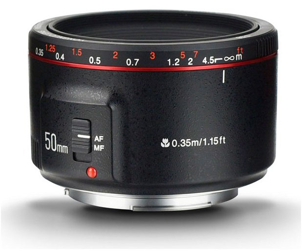 Начались продажи объективов Yongnuo YN50mm F1.8 II - 1 Начались продажи объективов Yongnuo YN50mm F1.8 II