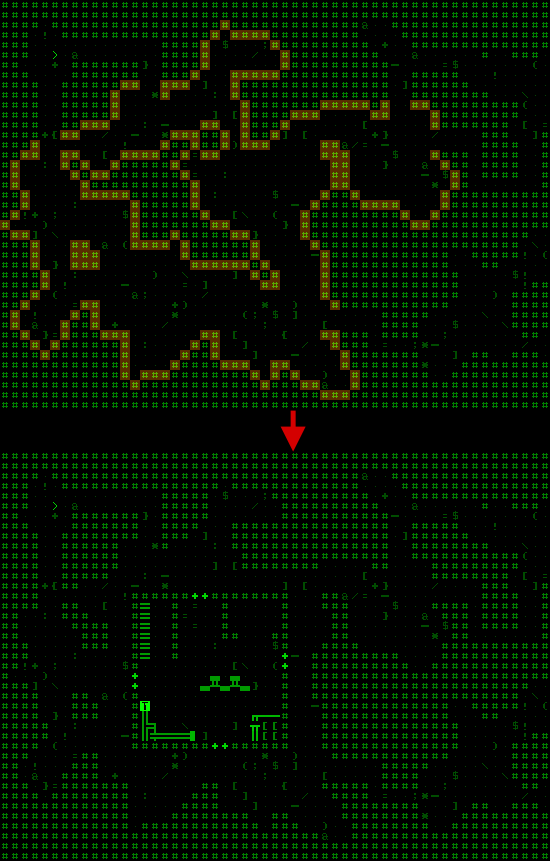 Процедурная генерация подземелий в roguelike - 46