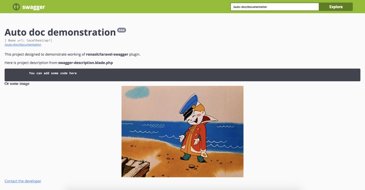 Система автоматического документирования REST-API в Laravel проектах - 8