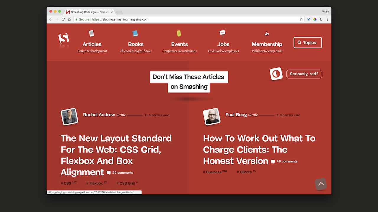 Редизайн с большой буквы: изучаем перезапуск Smashing Magazine в 2017-м - 2