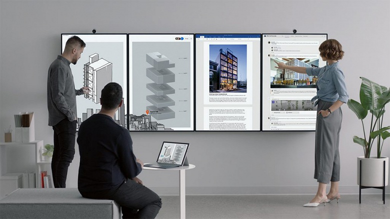 Microsoft представила моноблок Surface Hub 2