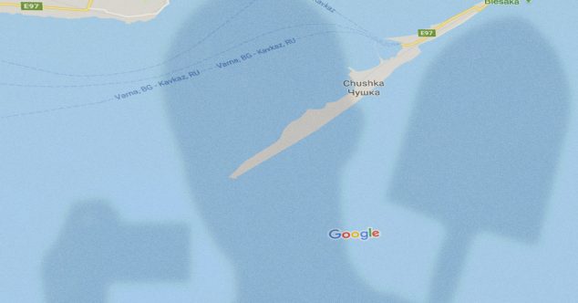 Карты Google, Крымский мост