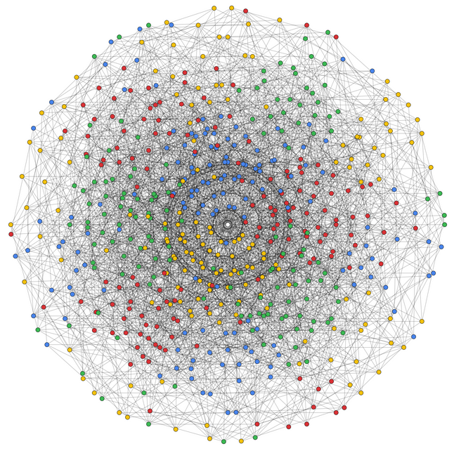 Хроматическое число плоскости не меньше 5 - 16