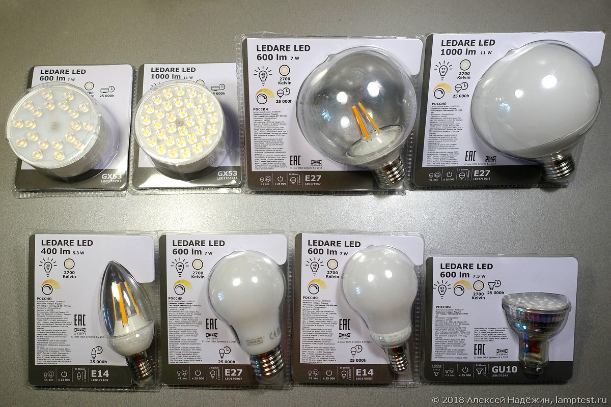 Новое поколение светодиодных ламп IKEA - 1