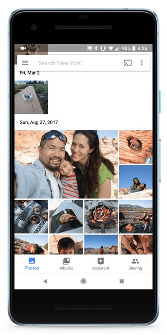 В Google Photos появятся папка &laquo;избранное&raquo; и возможность &laquo;лайкать&raquo; чужие фотографии