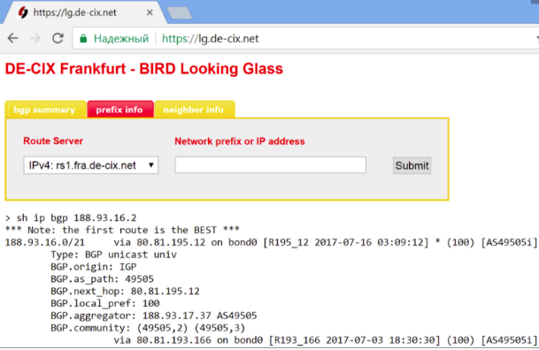 Selectel IPv4 prefix route leaking - 10