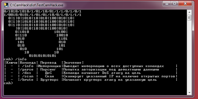 CamHack — программное обеспечение для тестирования IP камер на безопасность - 2