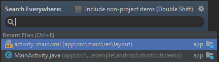 Горячие клавиши Android Studio, которые могут увеличить вашу производительность на 100% - 3