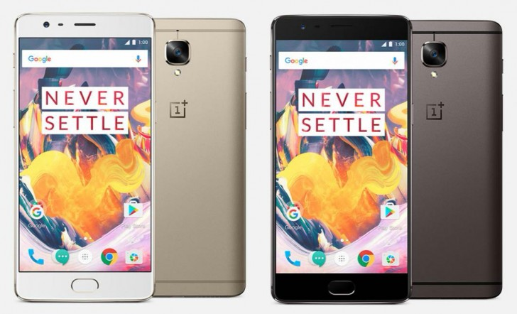 Смартфоны OnePlus 3 и OnePlus 3T научились распознавать пользователей по лицам